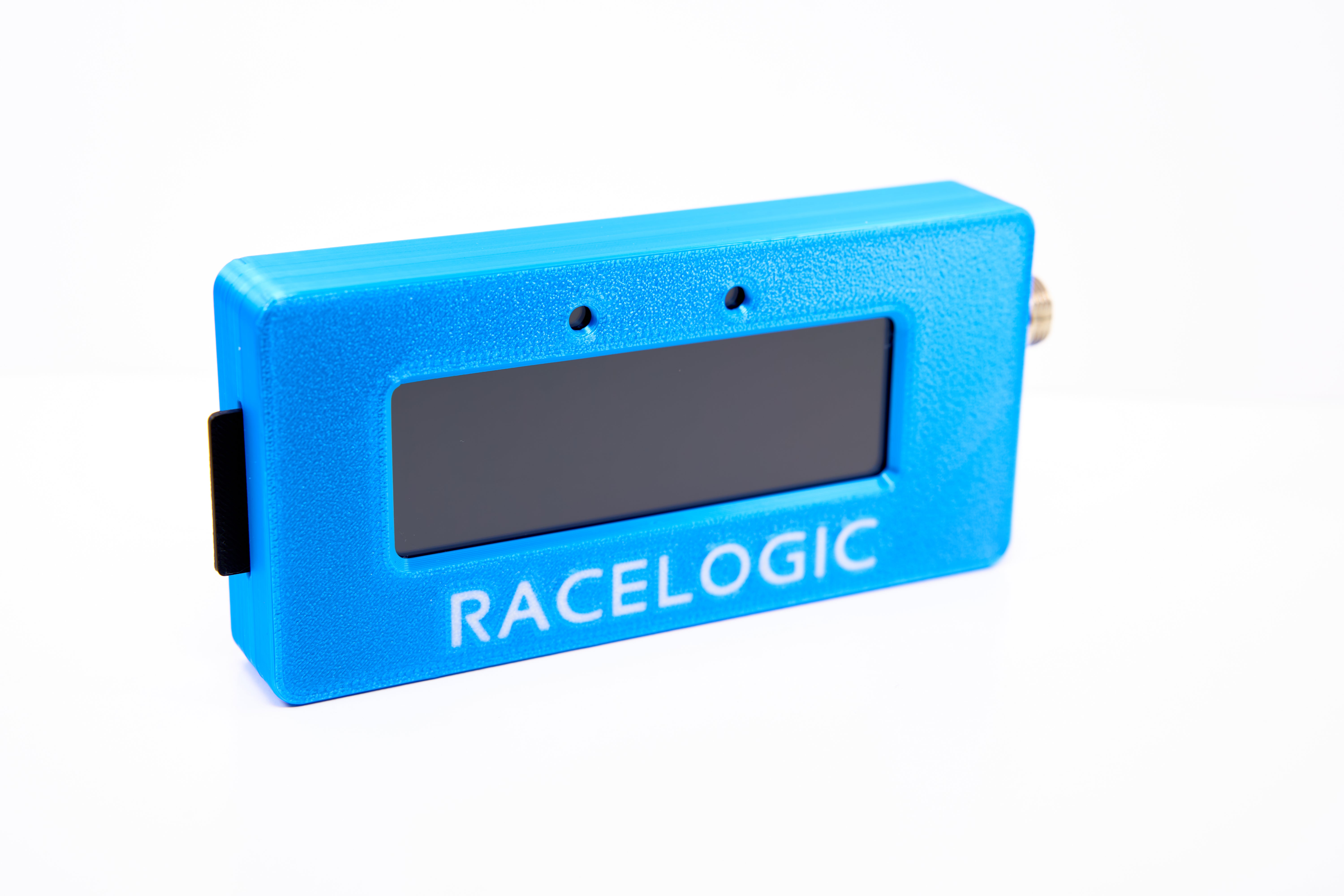 SimWorks Racelogic Lap Timer Replica – Blue Edition Sim Racing Display