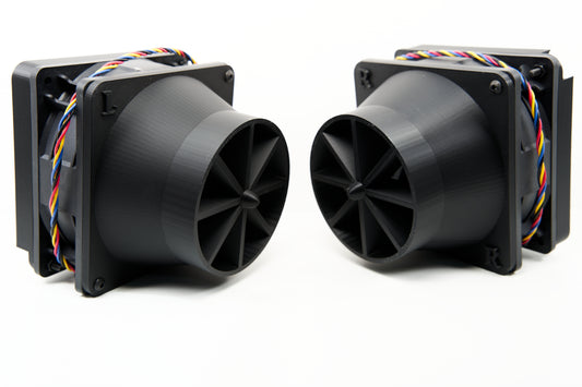 SimWorks Wind Simulator – Plug & Play Sim Racing Wind Kit (SimHub Compatible)