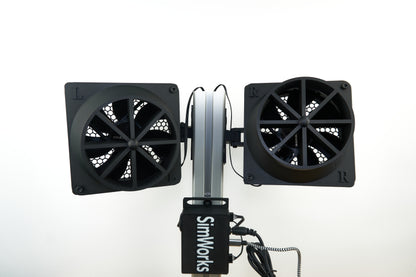 SimWorks Wind Simulator – Sim Racing Wind Kit (SimHub Compatible)